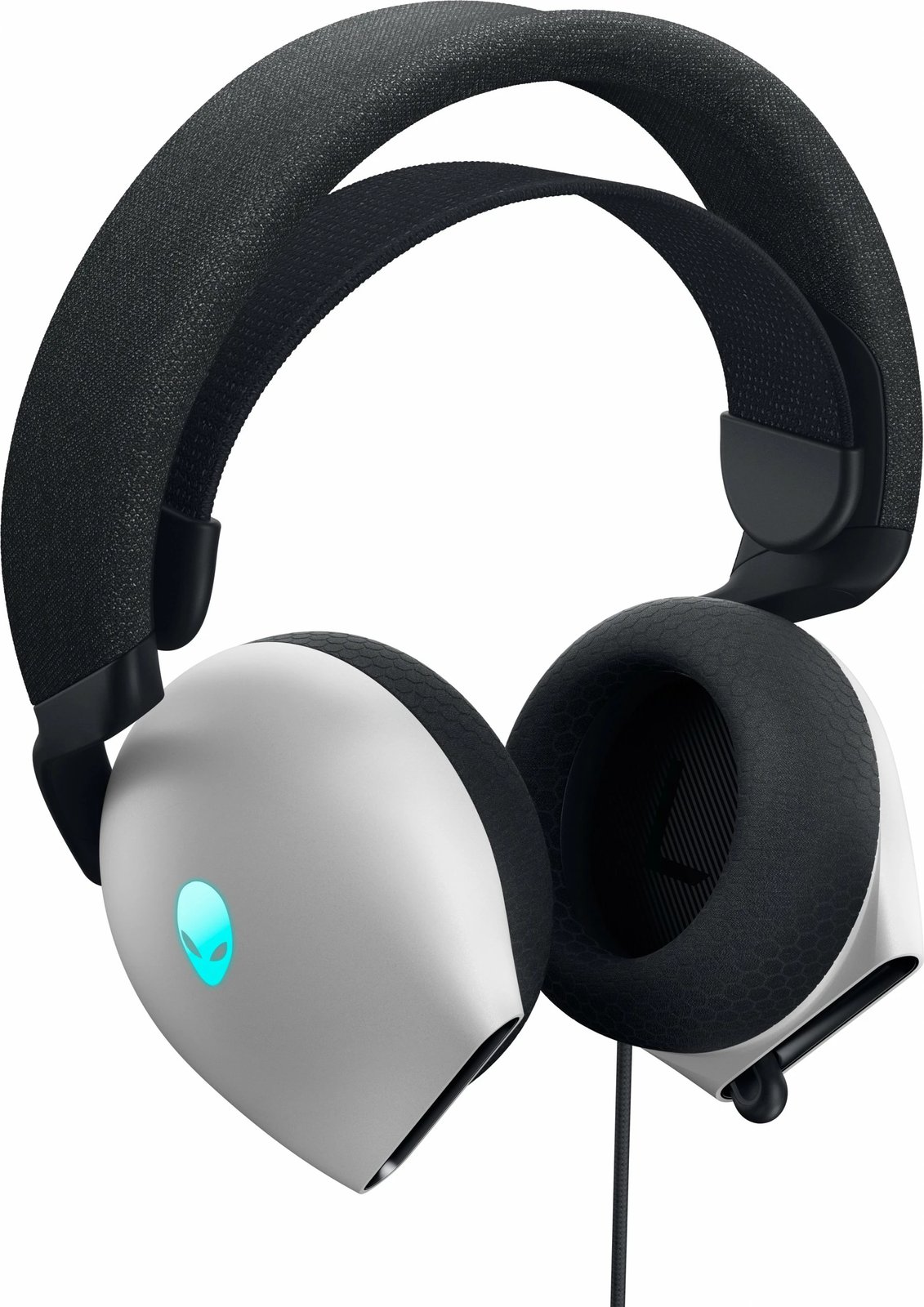 Kufje gaming Alienware Wired USB RGB 20, e bardhë