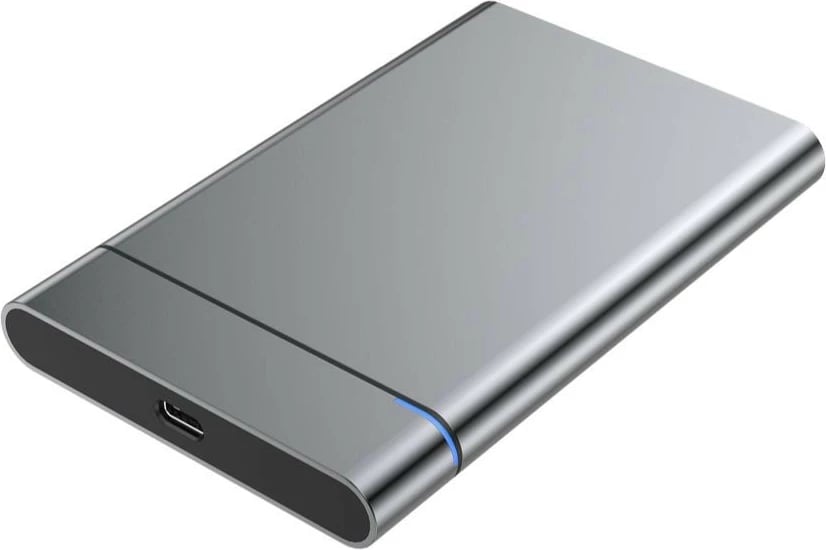 Kasë iBOX HD-06 për SSD 2.5", USB 3.2 Gen 2, Argjendtë