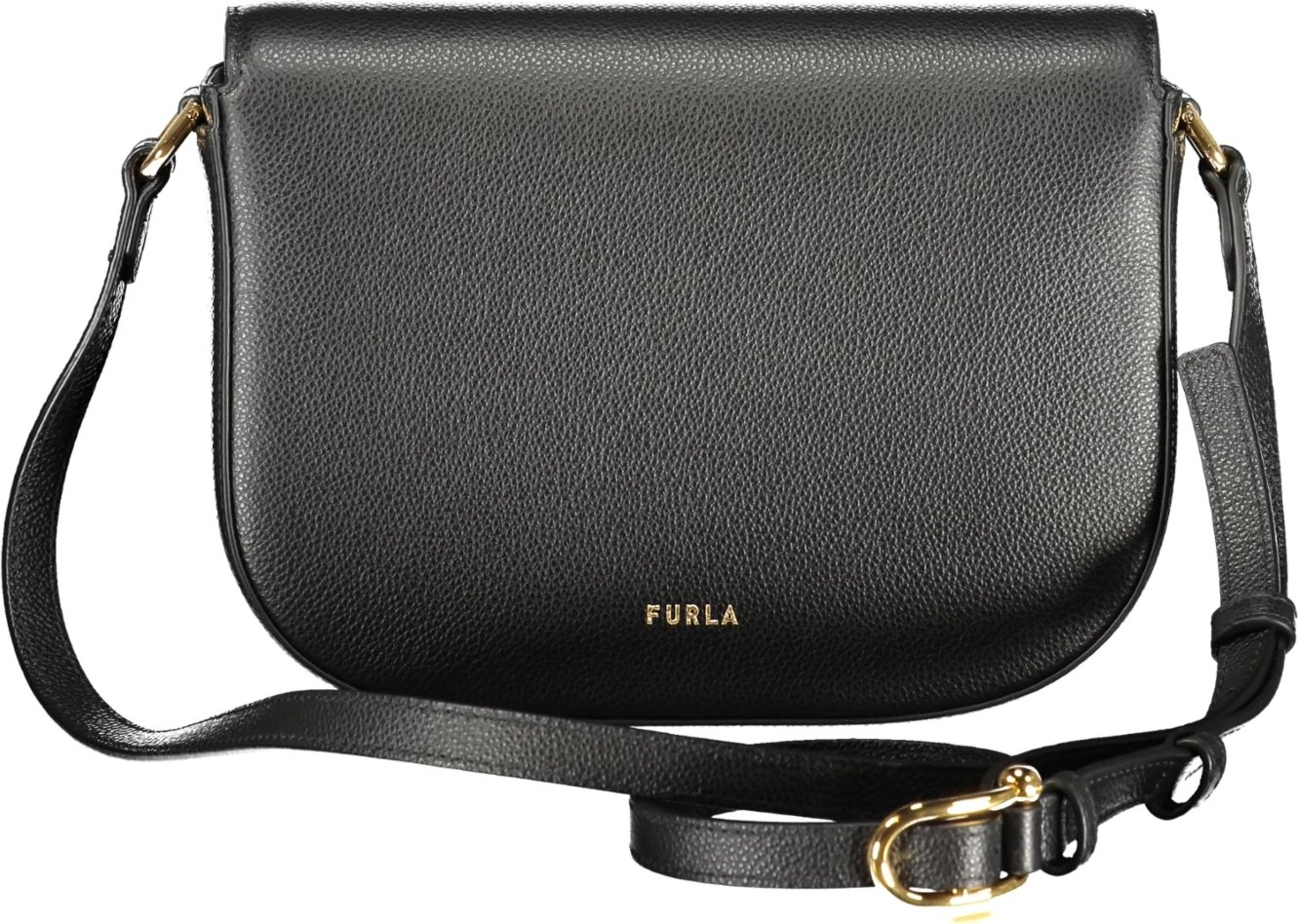 Çantë për femra FURLA Moonlight S Crossbody Round, e zezë