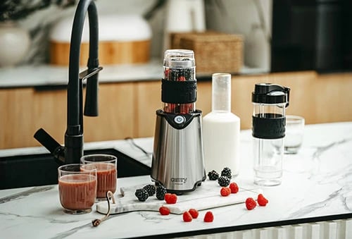 Blender personal, Camry CR 4069, 500W, 20000rpm, 2 shishe 570ml/400ml, inox Blender personal, Camry CR 4069, 500W, 20000rpm, 2 shishe 570ml/400ml, inox