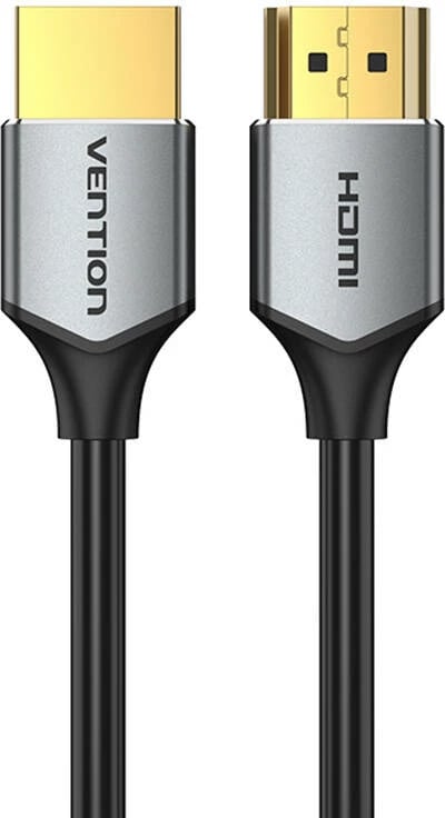 Kabllo HDMI ultra e hollë Vention ALEHI, 3m, 4K 60Hz, Gri