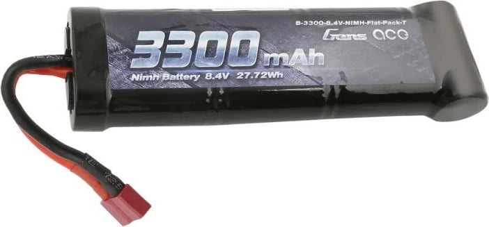 Bateri Gens ace 3300mAh 8.4V NiMH, T-Dean Plug, për makina RC