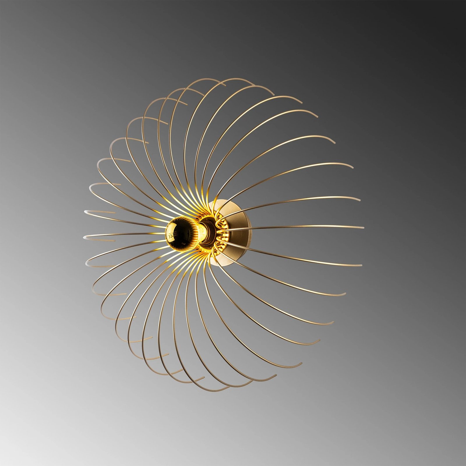 Llambë muri Opviq, Karsortel, ngjyrë ari, N-643-1