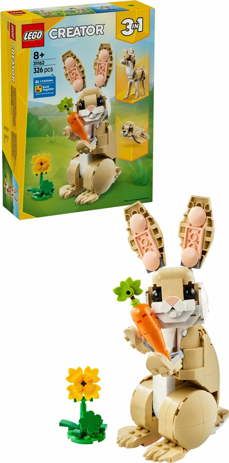 Set ndërtimi LEGO Creator Häschen 31162, shumëngjyrësh Set ndërtimi LEGO Creator Häschen 31162, shumëngjyrësh