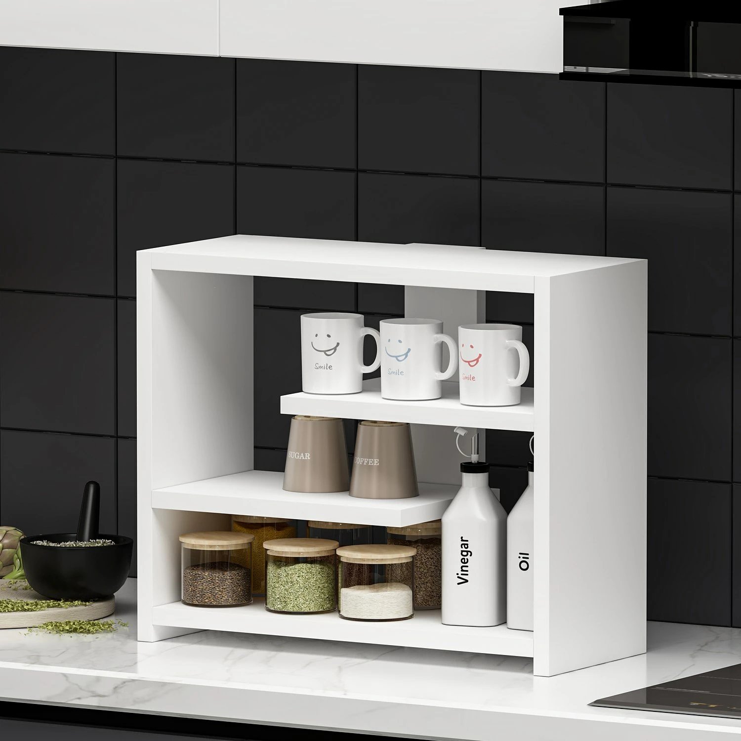 Raft muri Hanah Home, Gupse, ngjyrë e bardhë