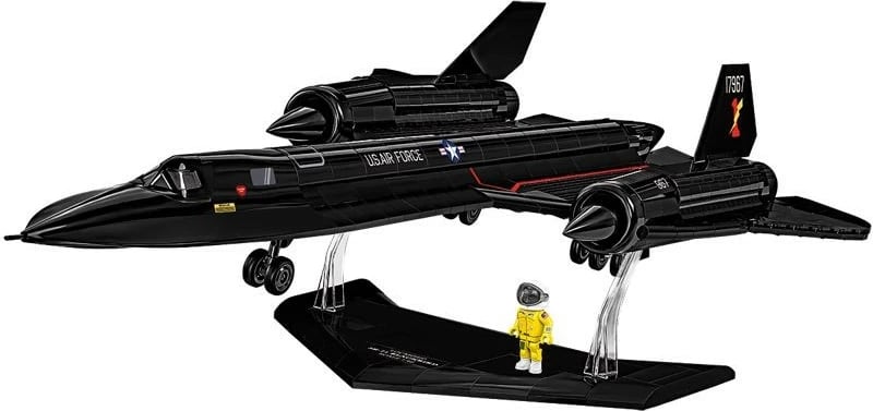 Set lego Cobi Klocki COBI-5891 Lockheed SR-71 Blackbird, 1374 pjesë, e zezë