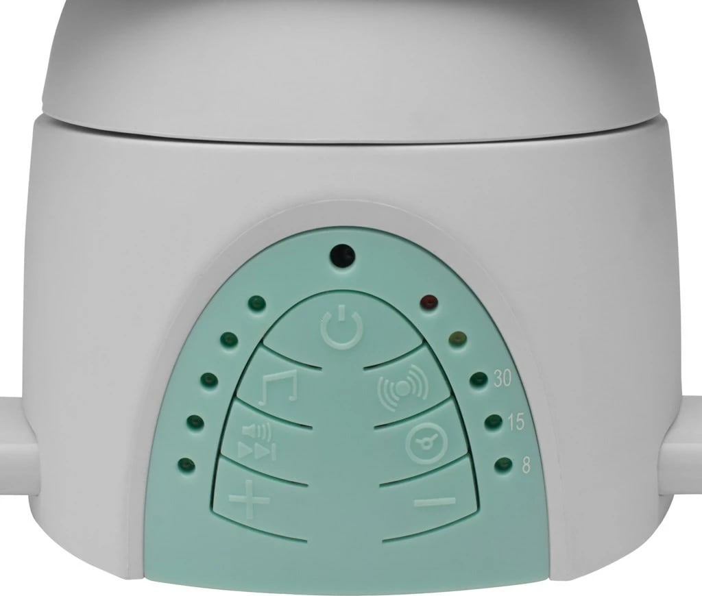 lëkundëse bebe, NEW BABY SHAKY, me 5 shpejtësi, 12 melodi, deri 9 kg, mint