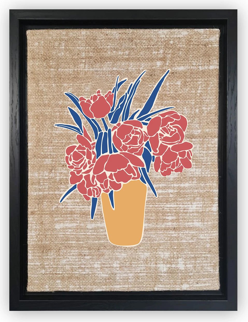 Pikturë dekorative në kanavacë, shumëngjyrëshe, Wallity LSJ219510825093, 46x66cm