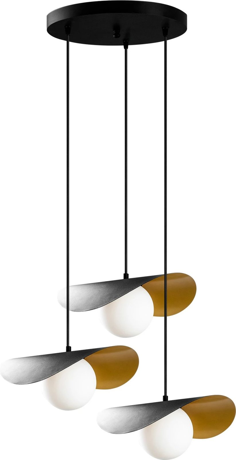 Llambë tavani Opviq, Vatoz - 6141, ngjyrë e zezë, lartësi e rregullueshme