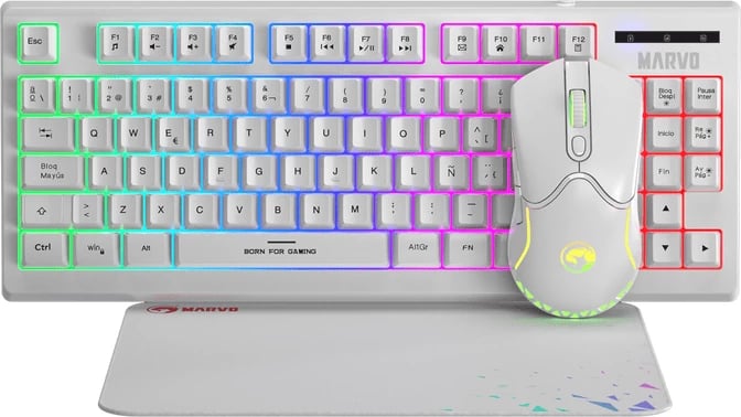 Set 3 në 1 MARVO CM310 WH EN