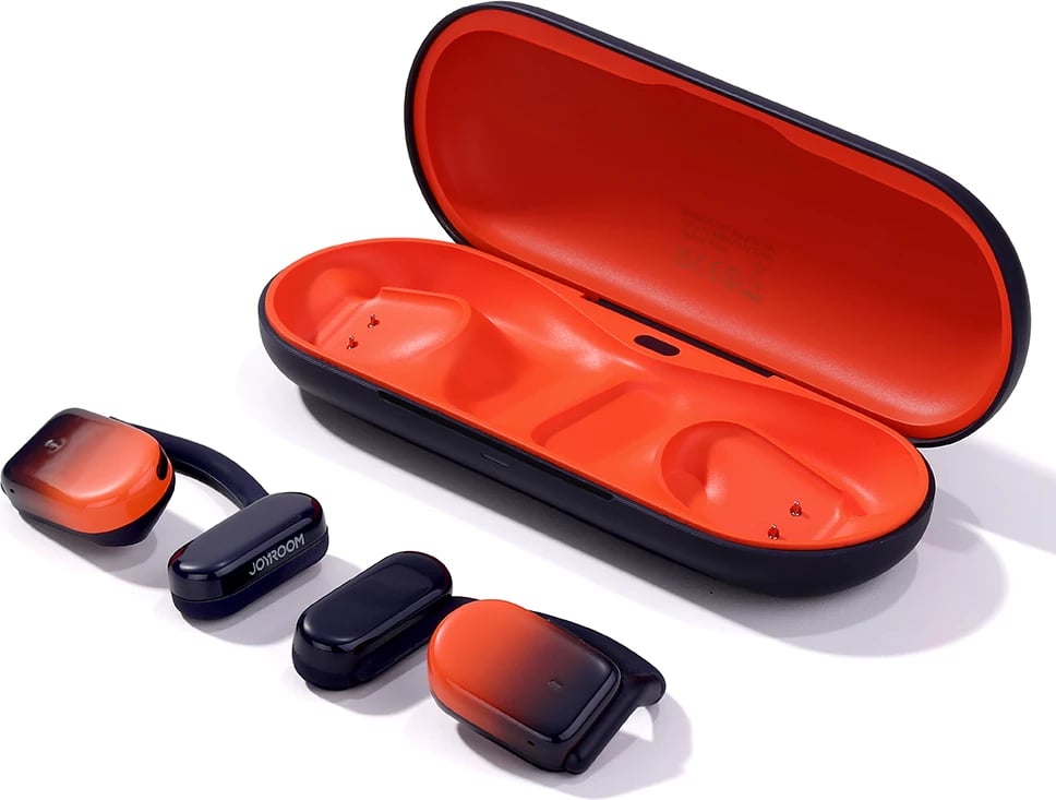 Kufje wireless TWS Joyroom Openfree JR-OE2, Bluetooth 5.3, ANC, portokalli