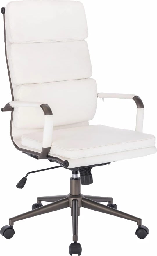 Karrige zyre Slice, e bardhë, gunmetal, 55.5x63.5x117 cm