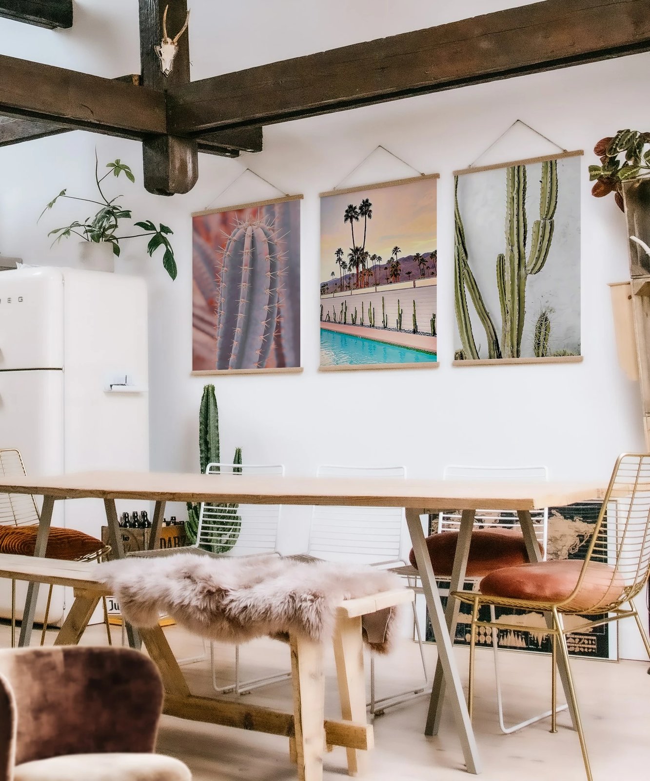 Pikturë dekorative me kornizë (3 copë), Wallity, SRG15