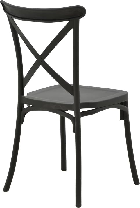 Karrige Crossie pp, ngjyrë gri e errët, 38x46.5x82cm