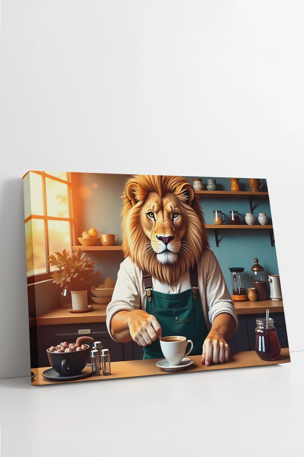 Pikturë dekorative në kanavacë, shumëngjyrëshe, Wallity, Ersyaıhyvn13, 40x60cm