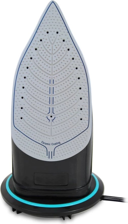 Hekur me avull Esperanza EHI010, 2600 W, pllaka qeramike, zi/gri