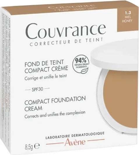 Fondatinë kompakte AVÈNE Couvrance Honey 8.5g unisex