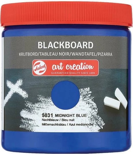 Bojë dërrase Talens 5031, 250 ml, Blu e Mesnatës