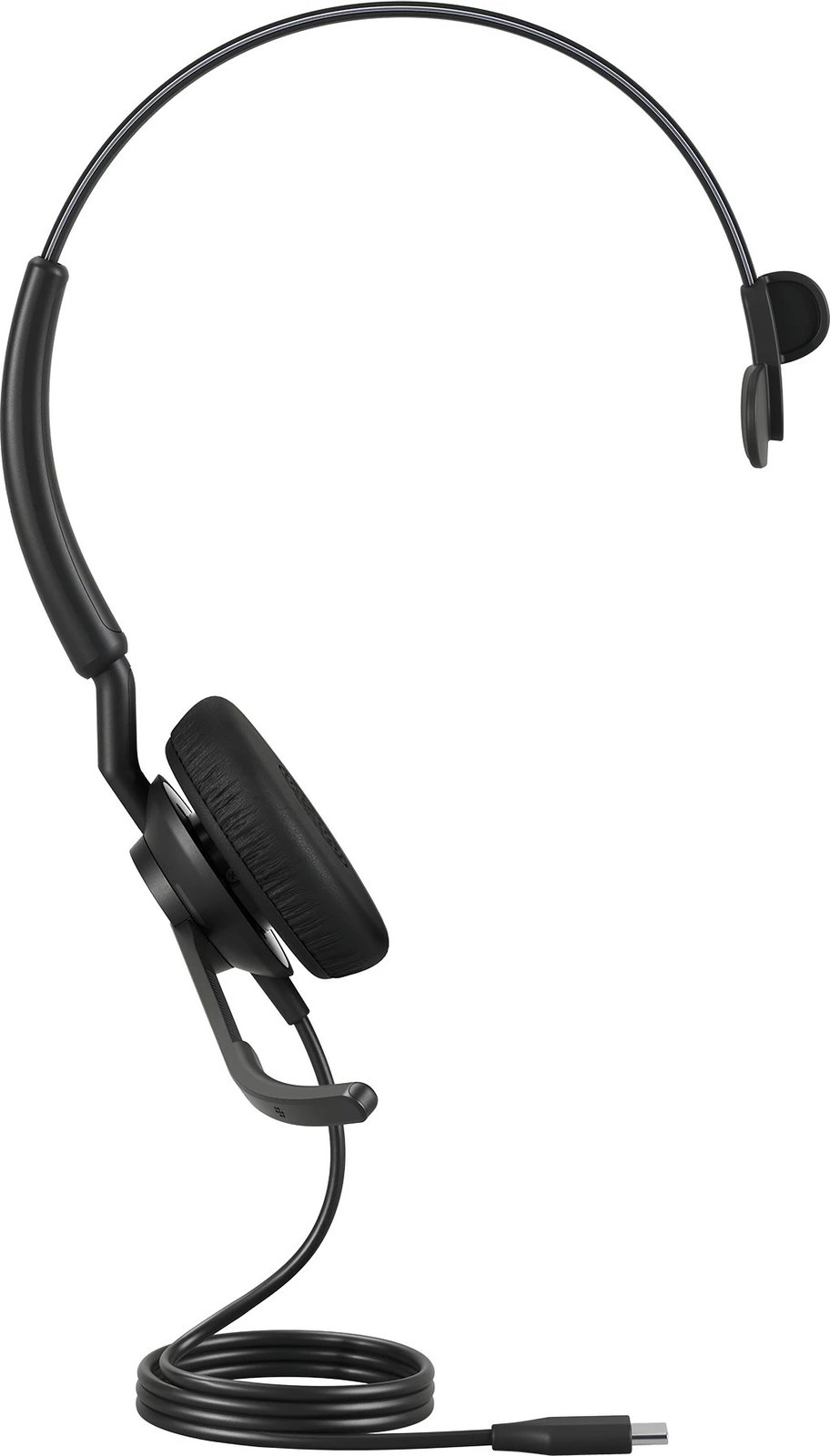 Headset Jabra Engage 50 II, USB-C UC Mono, Wired, 45 g, Black