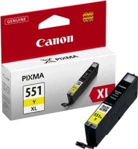 Toner Canon CLI-551XL, i verdhë, për Pixma iP7250/MG5450/MG6350