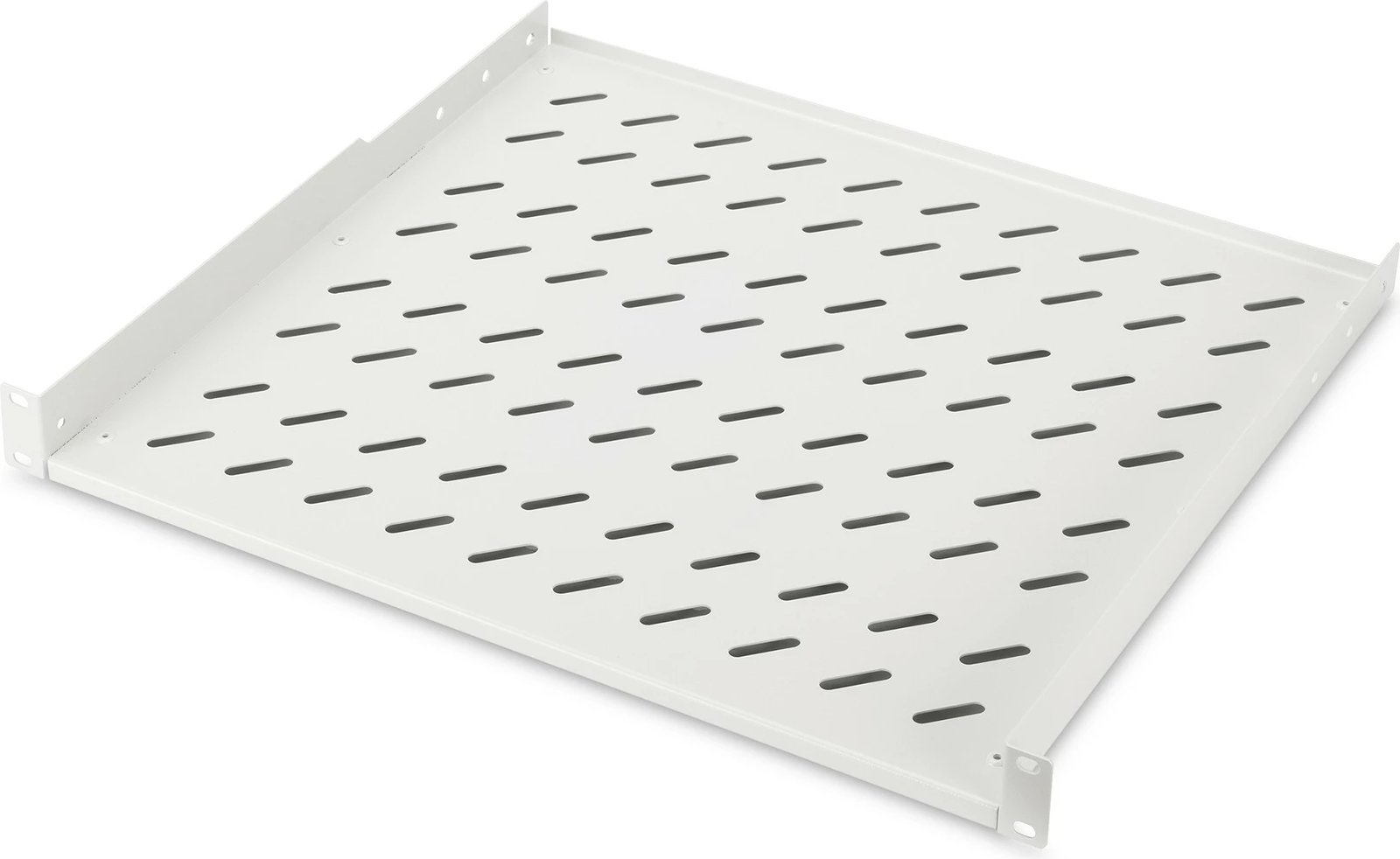 Raft kabineti Digitus 1HE 44x482x399mm, deri 15kg, gri