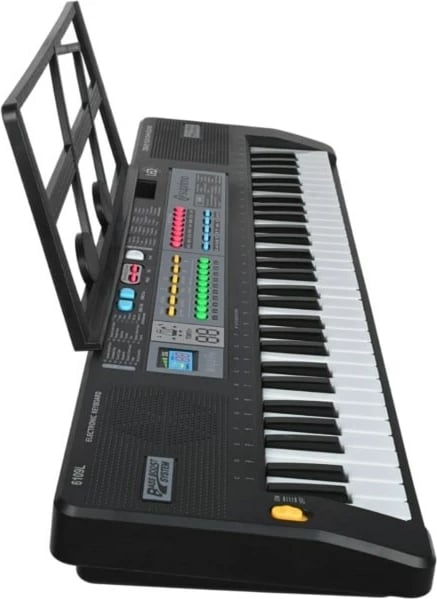 Tastierë SUPRIMO 6109L me mikrofon, 61 taste, për fëmijë, e zezë