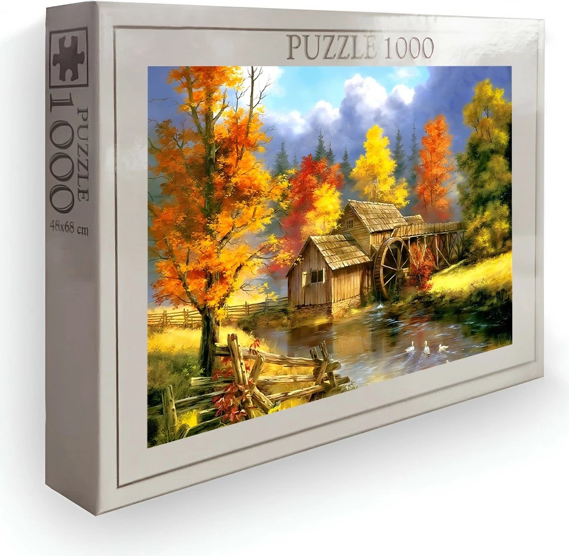 Puzzle 1000 copë, Evila Originals, shumëngjyrësh, PZL_048_1000