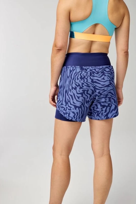 Shorce vrapimi për femra Yakimasport, navy blue Shorce vrapimi për femra Yakimasport, navy blue