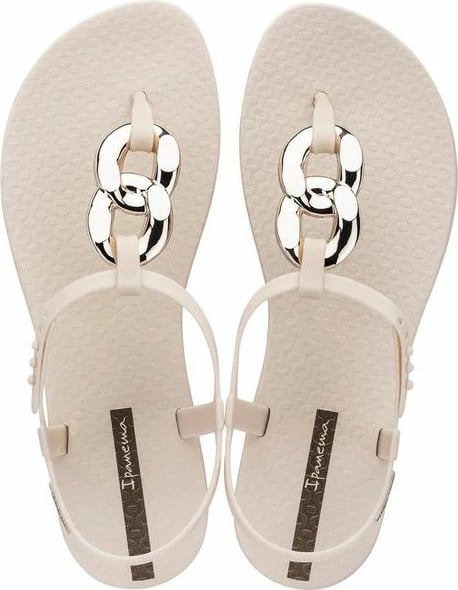 Sandale flip-flop për femra Ipanema, bezhë