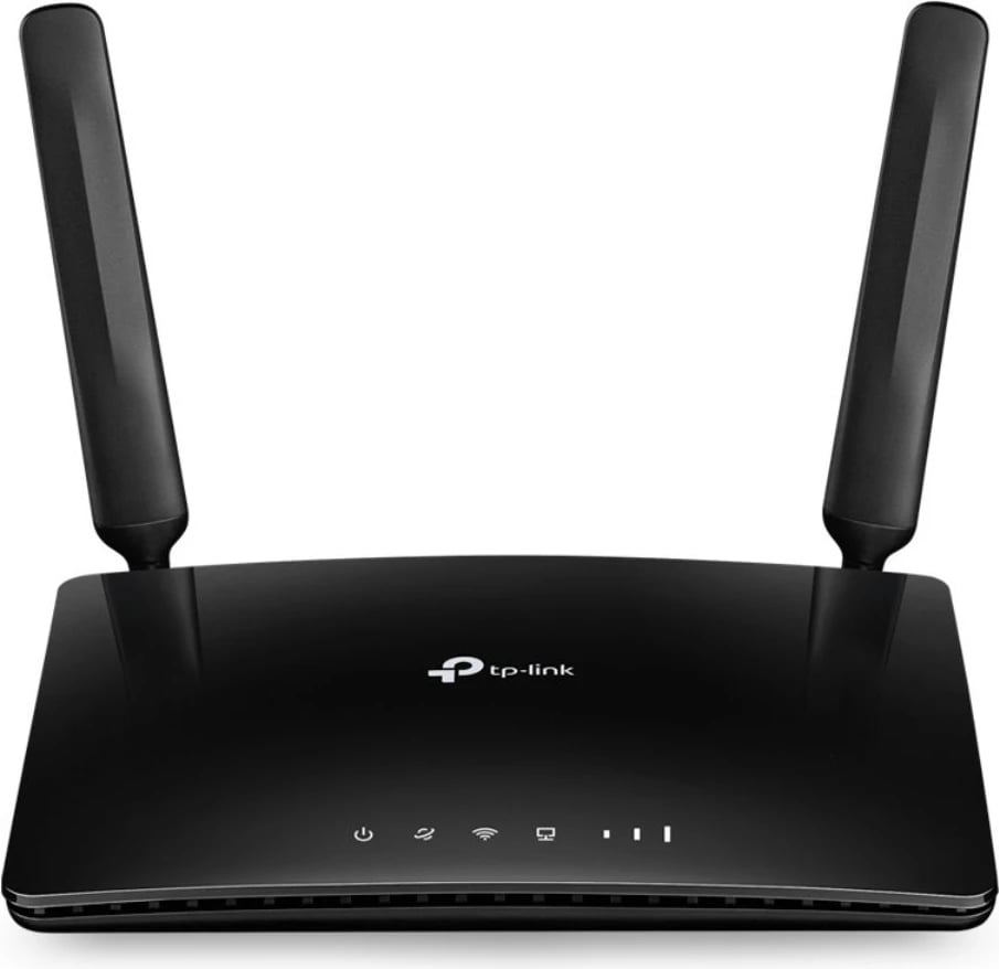 Router TP-LINK TL-MR6400 me antena të jashtme, e zezë