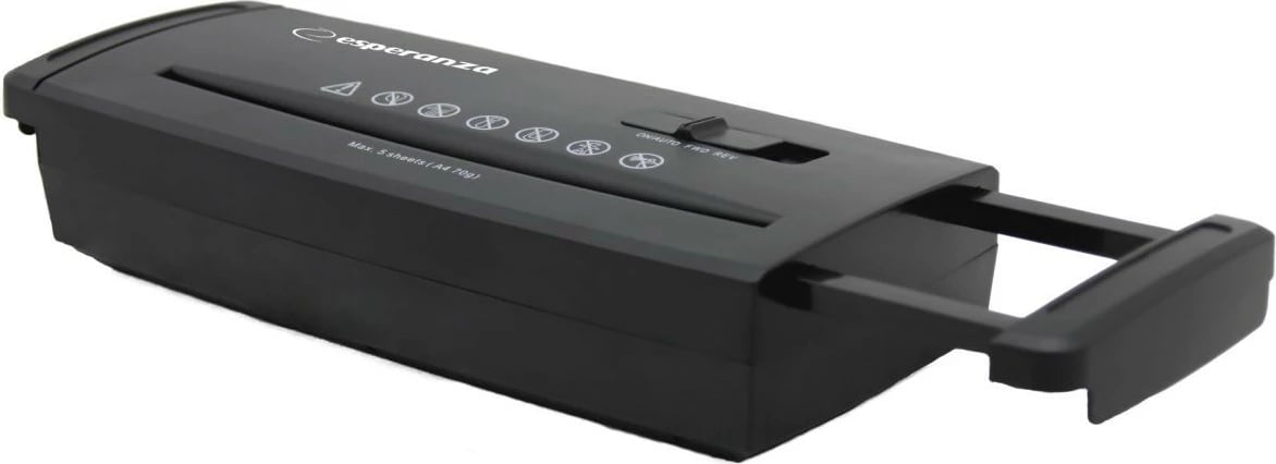 Shkatërruese dokumentesh Esperanza EN101 BLADE, 10L, e zezë