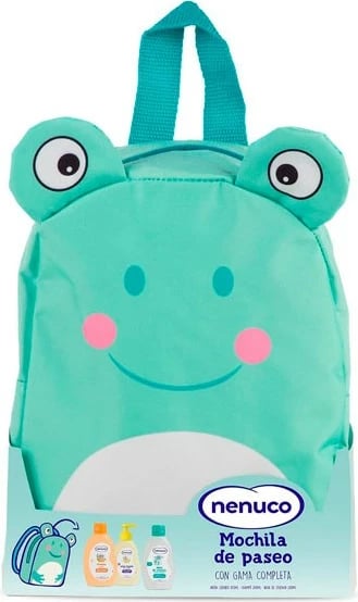 Set për kujdes trupi për fëmijë Nenuco Mochila Rana 3 copë unisex Set për kujdes trupi për fëmijë Nenuco Mochila Rana 3 copë unisex