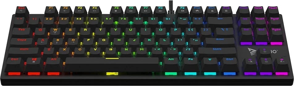 Tastierë mekanike SAVIO Tempest x2 RGB, Outemu BLUE, e zezë