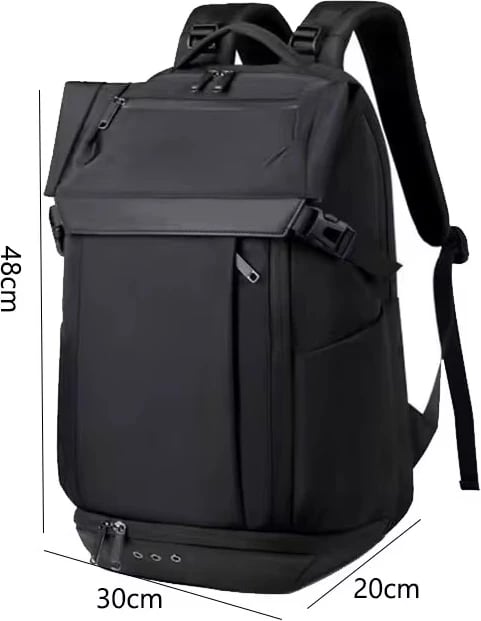 Çantë shpine, 50x30x20 cm, e zezë