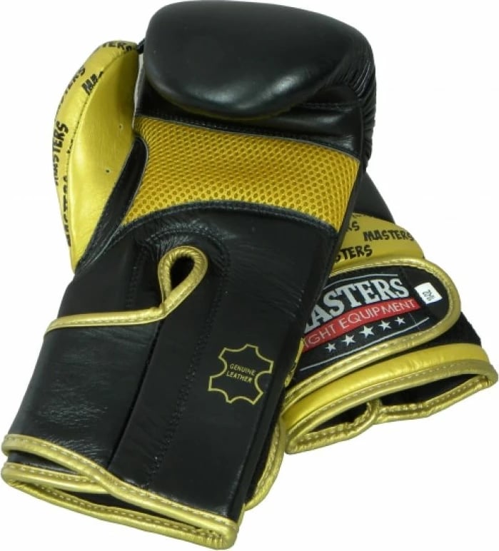 Doreza boksi Masters Rbt-Professional 01101-10 për meshkuj, të zeza dhe ari