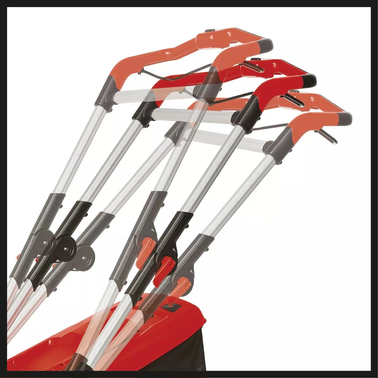 Kositëse bari Einhell GE-CM 36/37 Li-Solo, 37 cm, 45L, me bateri, e kuqe/zezë