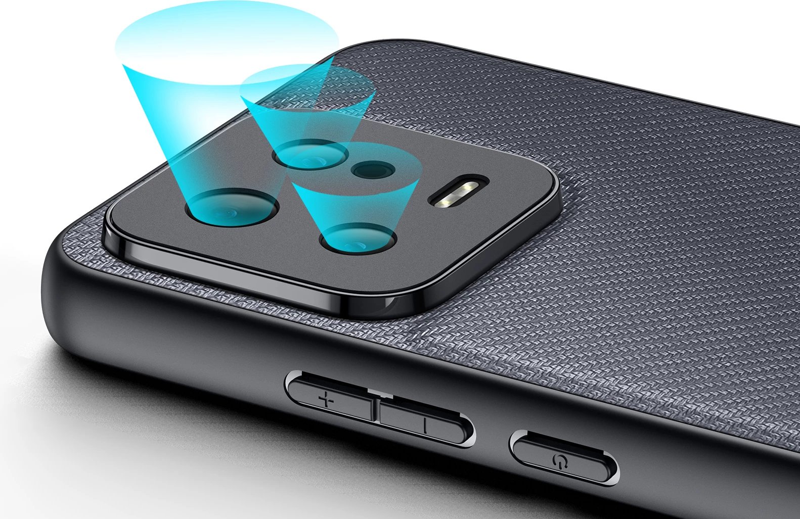 Mbështjellës Dux Ducis Fino për Xiaomi 13, Gri