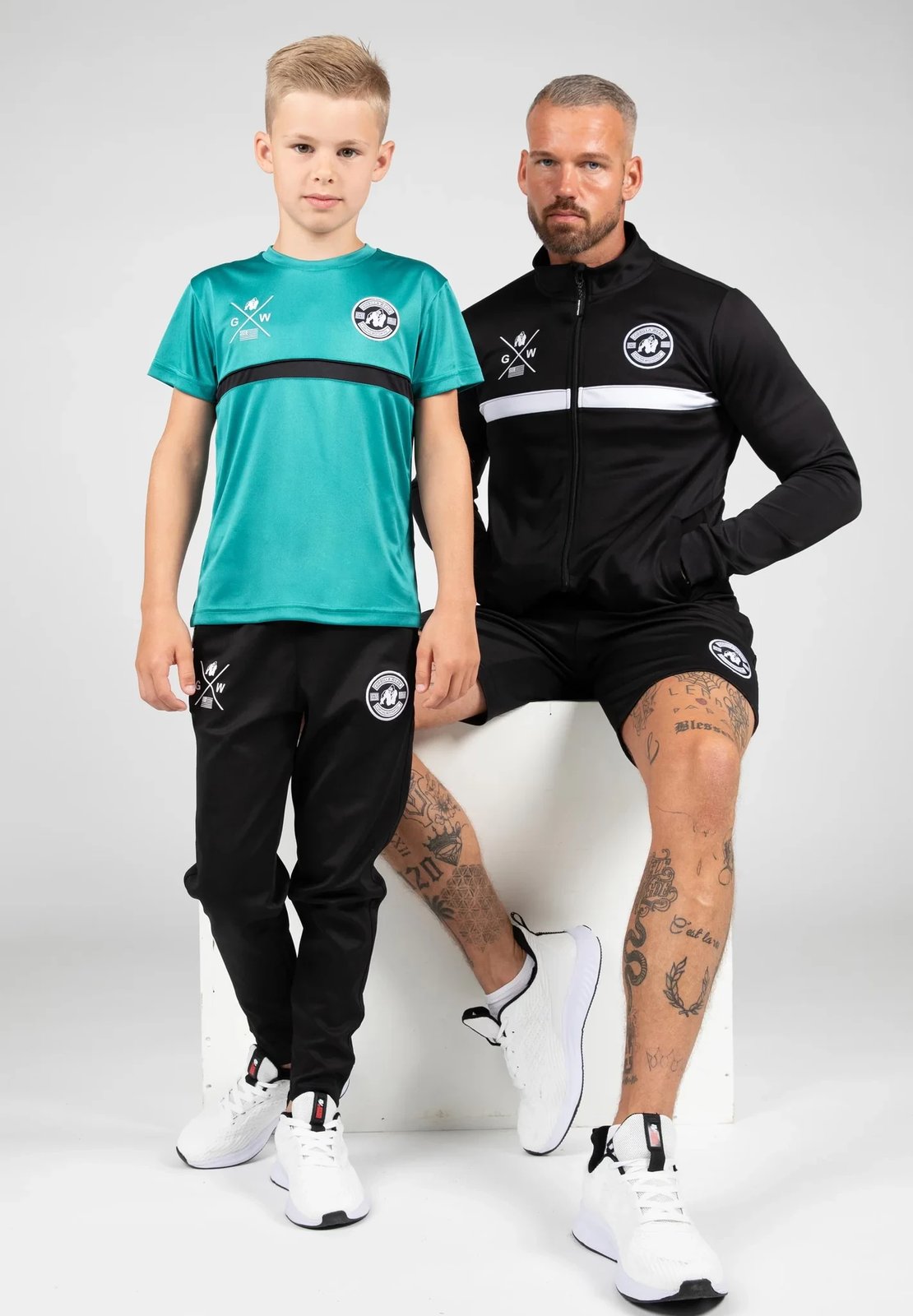 Vernon Kids T-Shirt - Teal Green 