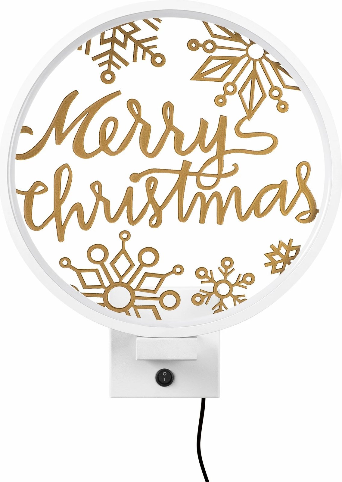 Llambë muri Opviq, XMAS29, e bardhë dhe ari