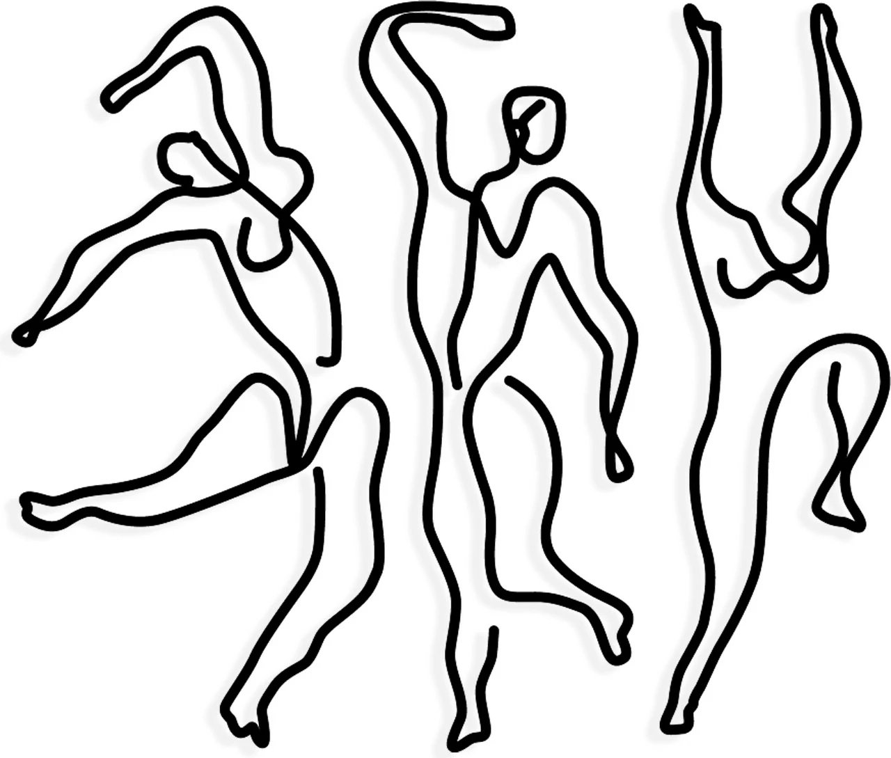 Aksesor dekorativ metalik për mur, Wallity, Famiglia