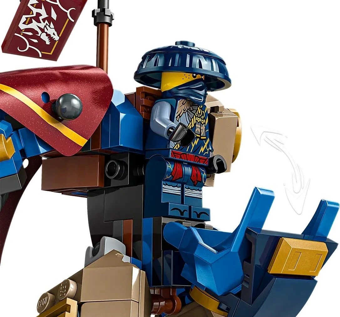 Set LEGO NINJAGO 71843 Rogue’s Mech Dragon Rider me 4 minifigura
