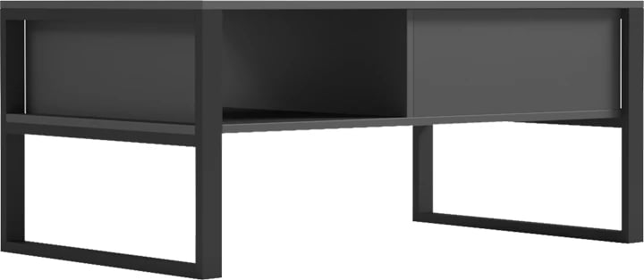 Tavolinë kafeje Bendon, ngjyrë antracit-e zezë, 100x60x44.5cm