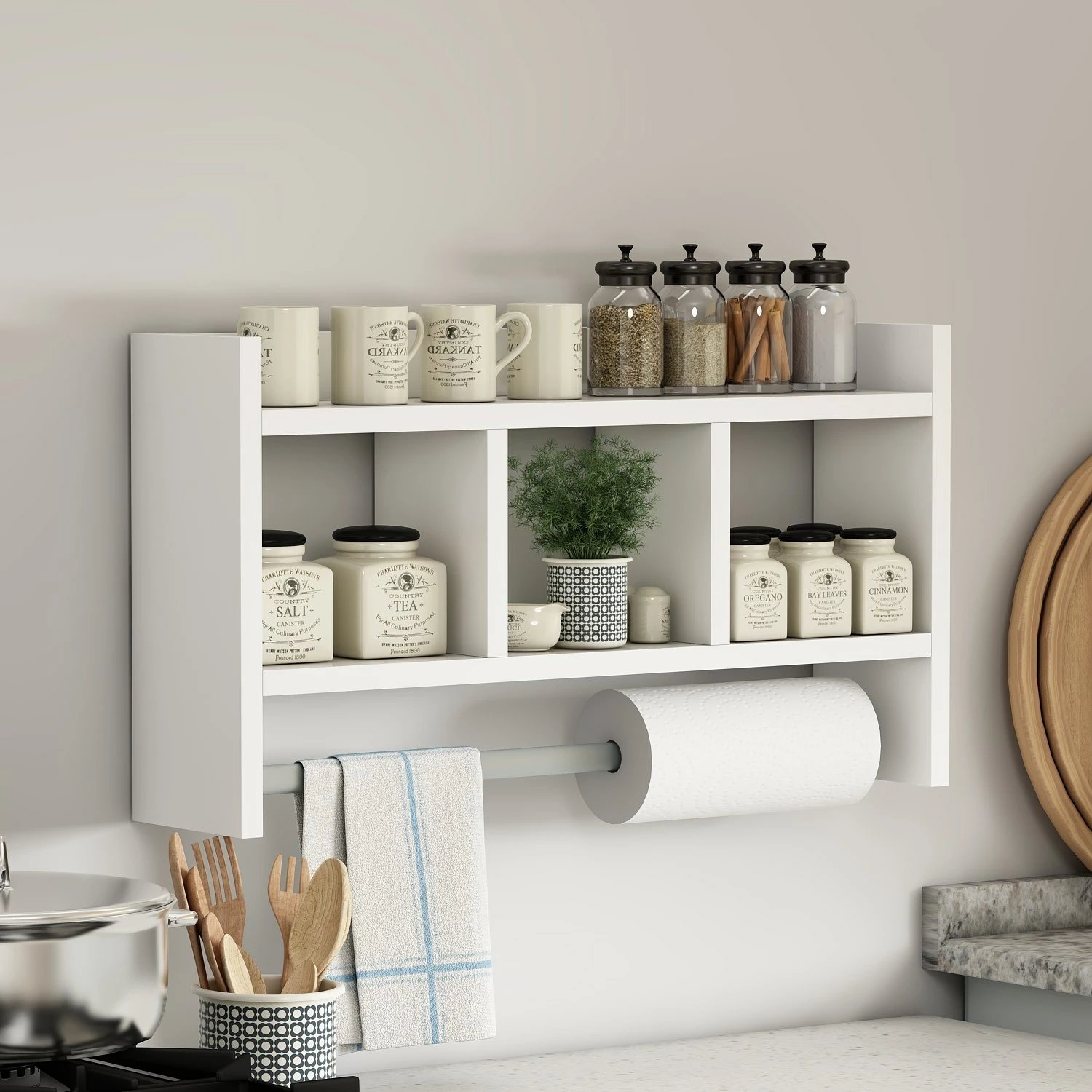 Raft muri Hanah Home, Asya, i bardhë