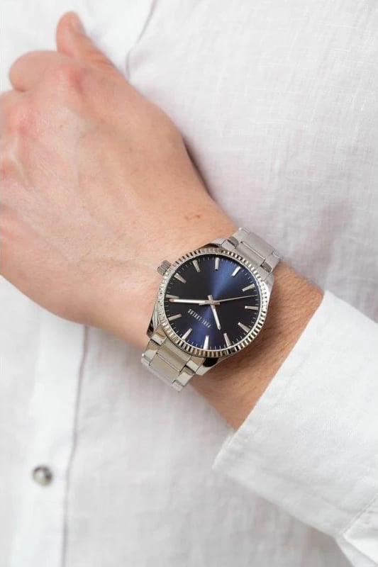 Orë dore për meshkuj Paul Lorens, argjendtë