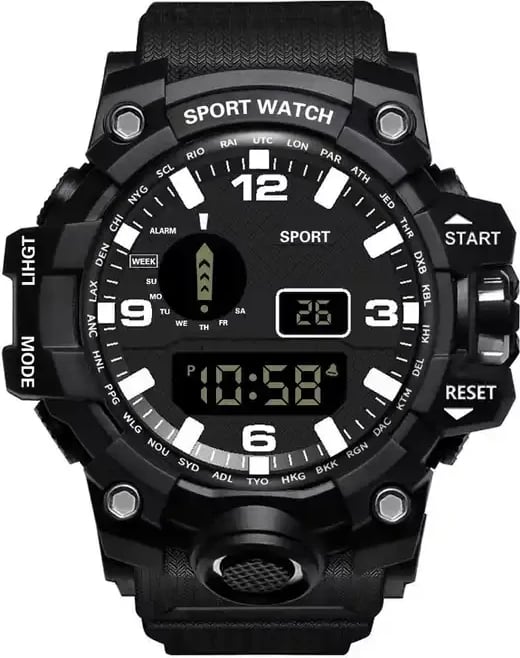 Orë digjitale për meshkuj ODMZ, e zezë