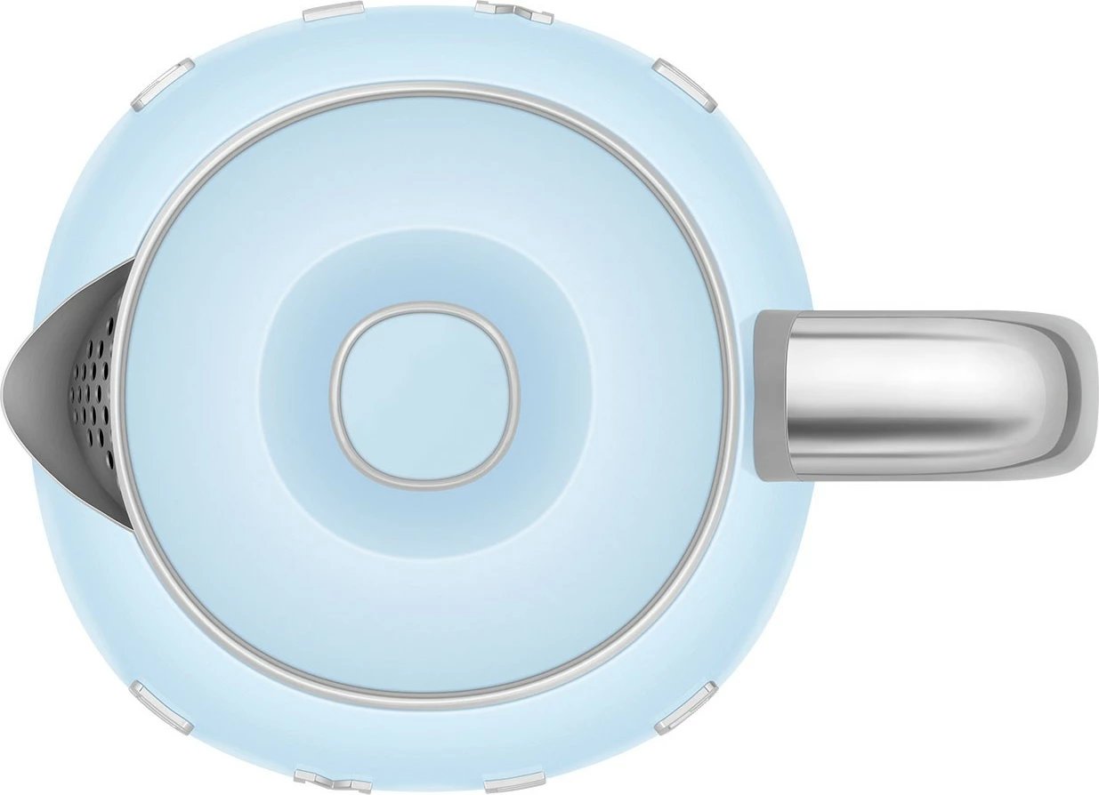 Ibrik elektrik SMEG KLF05PBEU mini, 1400W, 0.8L, kaltër