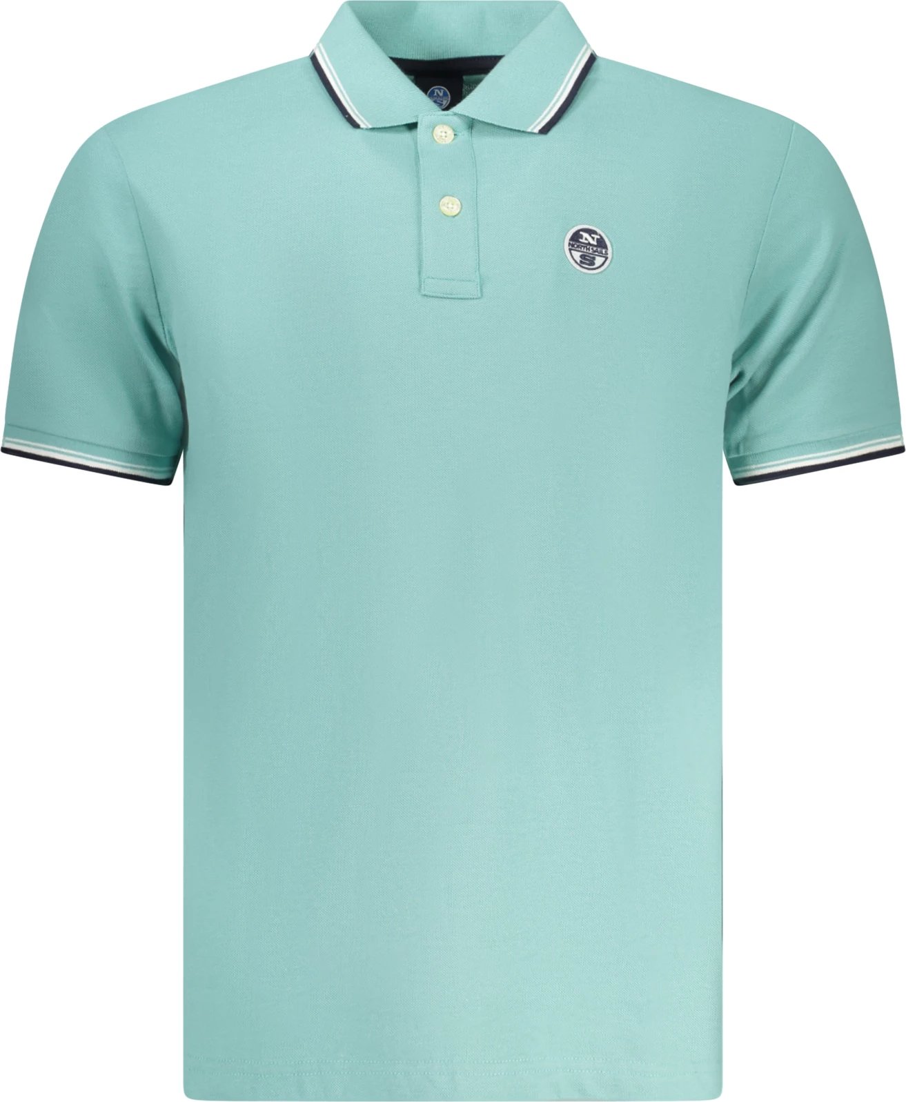 Polo shirt North Sails meshkuj, kaltër e çelët