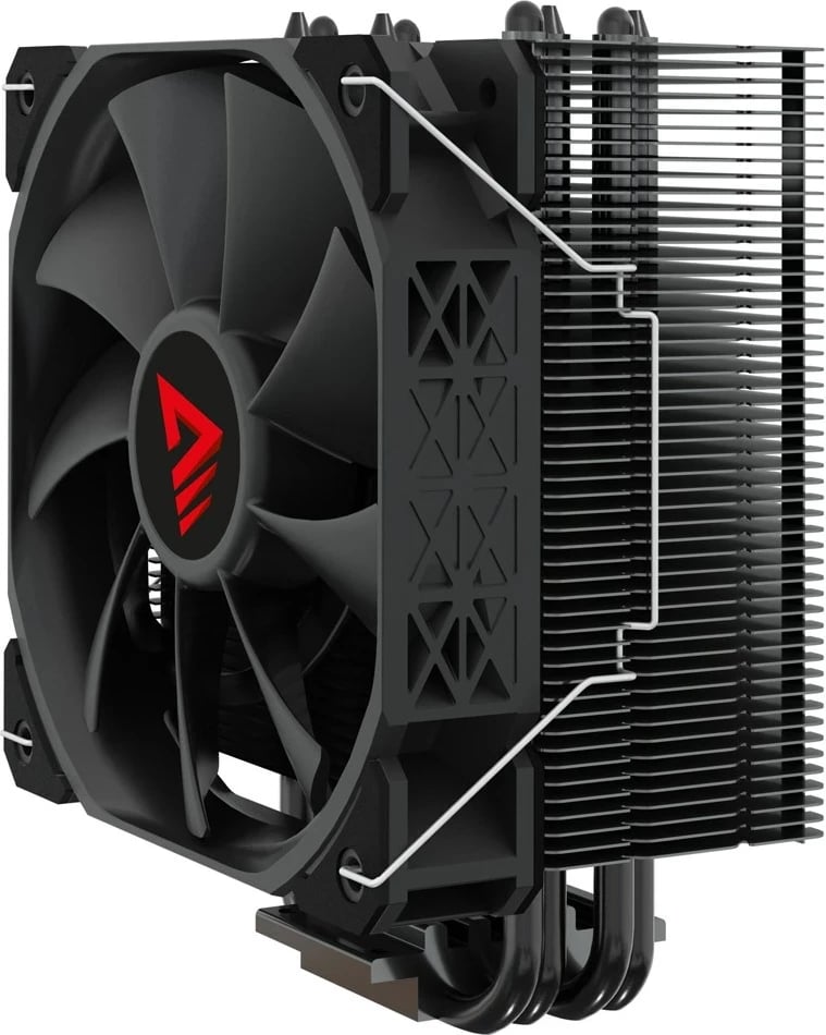 Ftohës ajri për procesor SAVIO VORTEX X2 BLACK, 12 cm, i zi