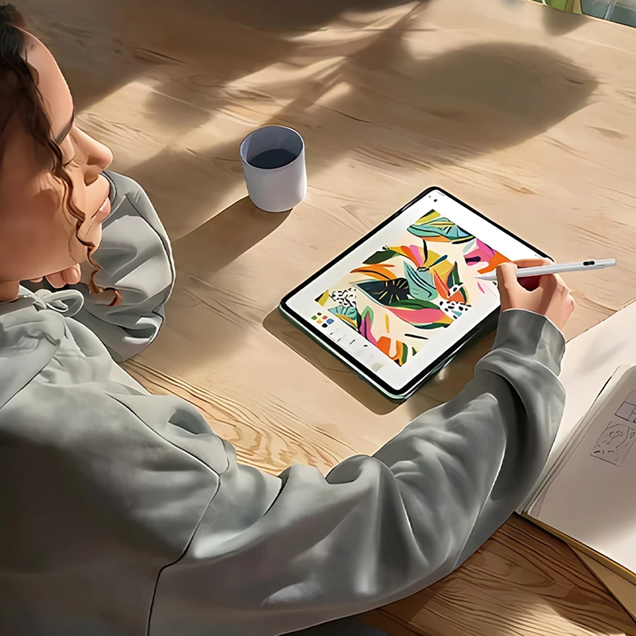 Stilus universal aktiv Wozinsky W2268YAS, për Android dhe iOS, USB-C, i bardhë