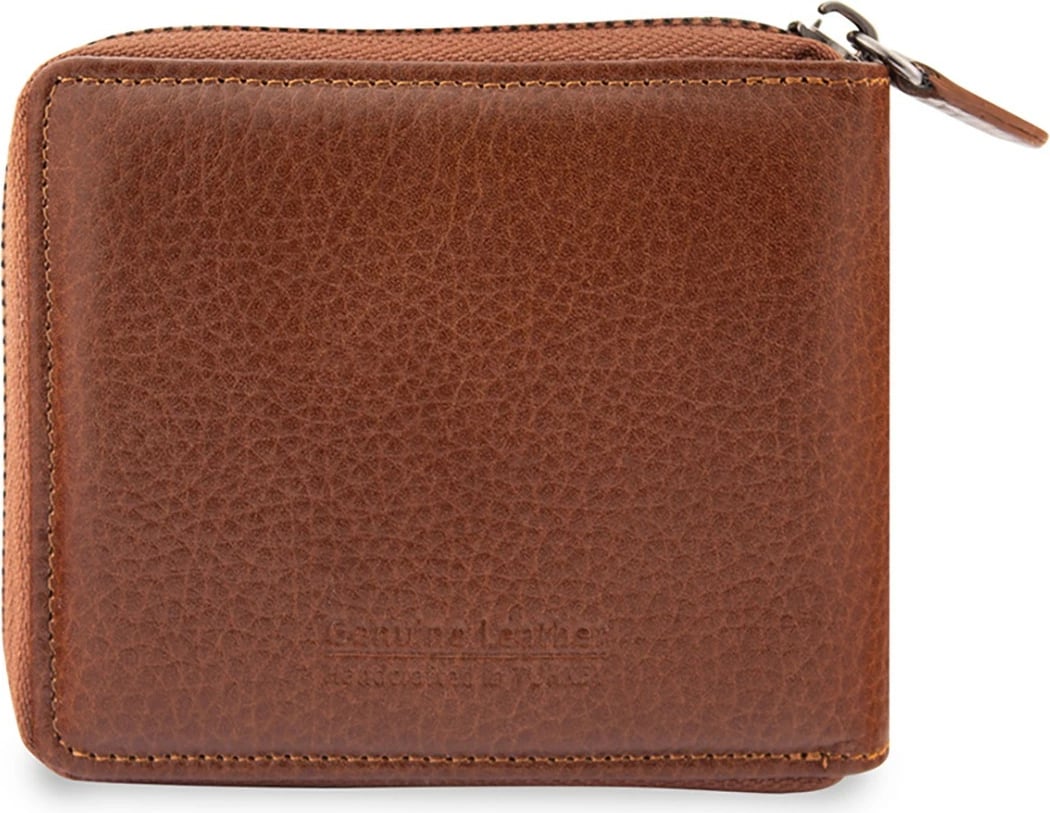 Portofol unisex Zoozie Bags Carole, ngjyrë tan